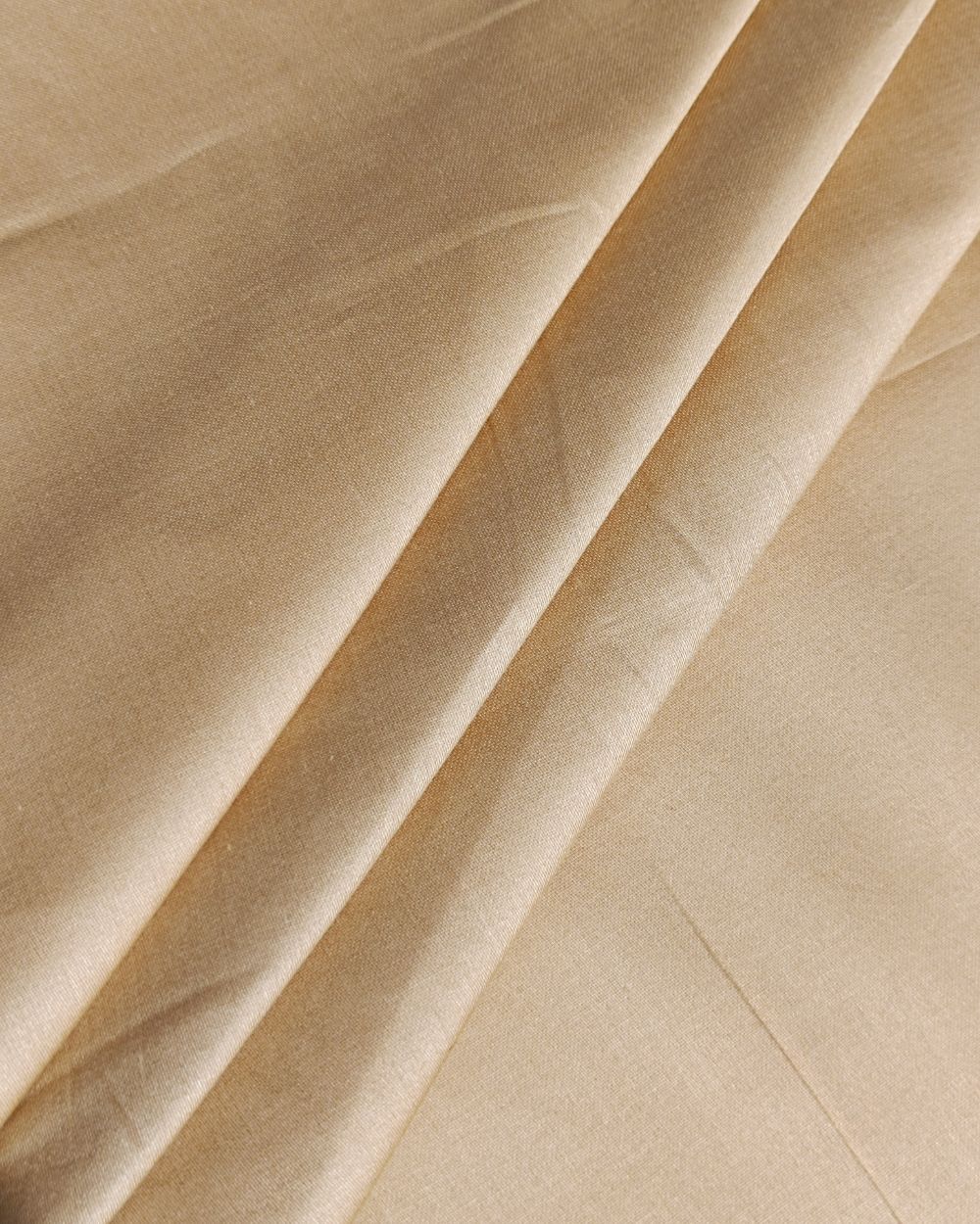 Plain Glaze-Cotton Golden Colour 42 Inches Width
