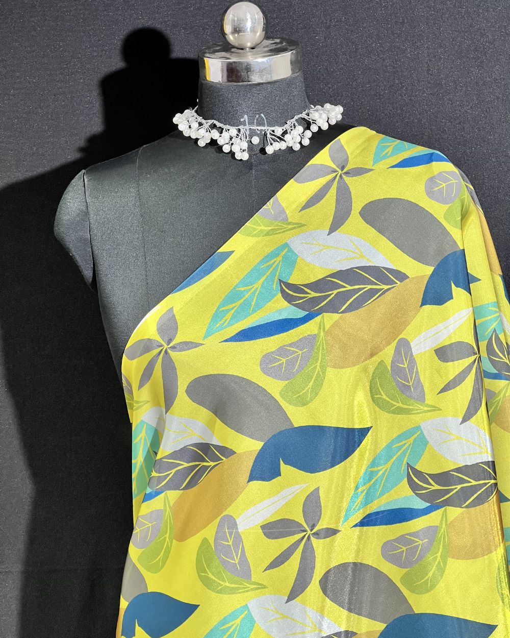 Printed Jimmy Choo Canary Yellow 46 Inches Width