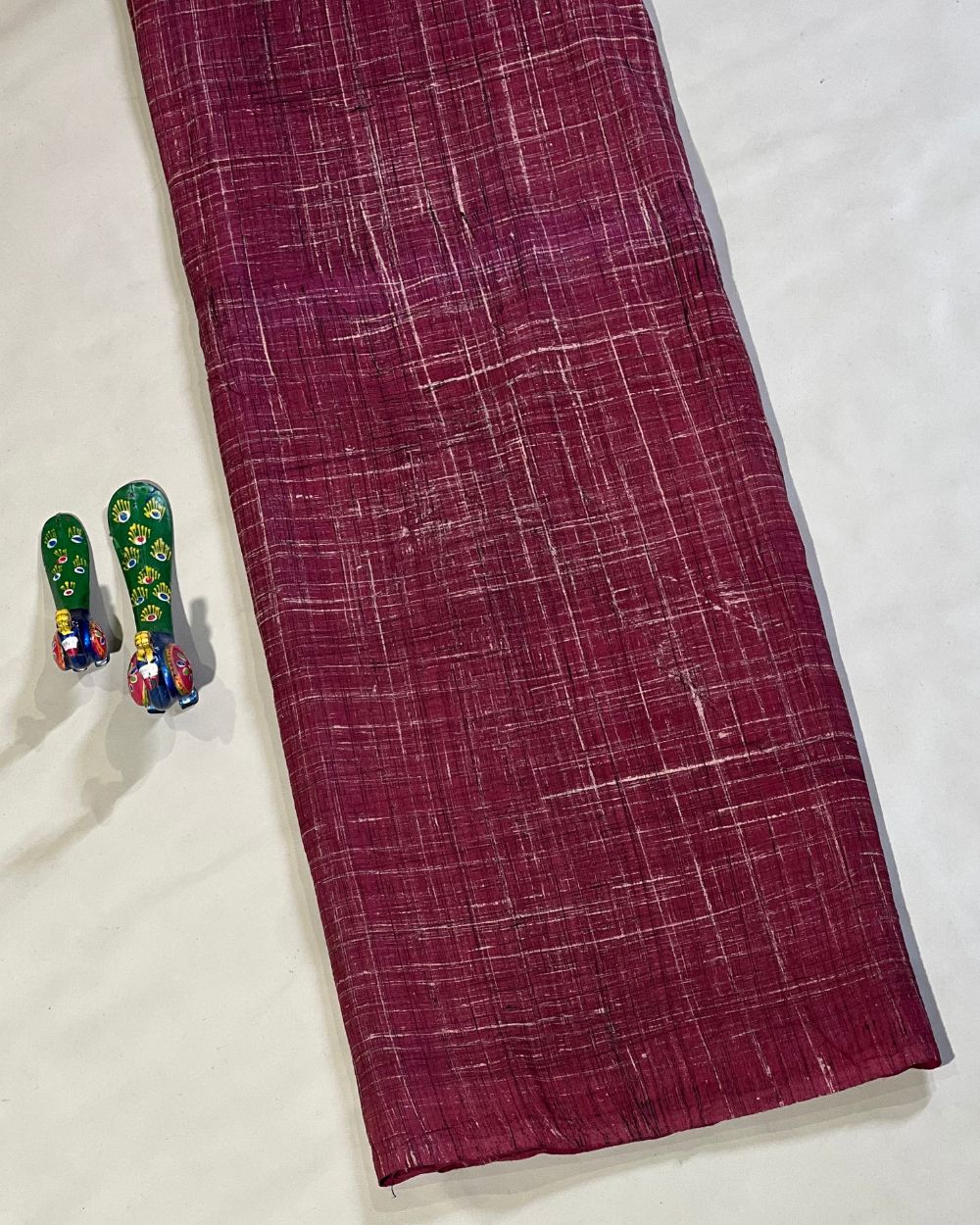 Cotton Brush Batik Plain Onion Pink Colour 44 Inches Width