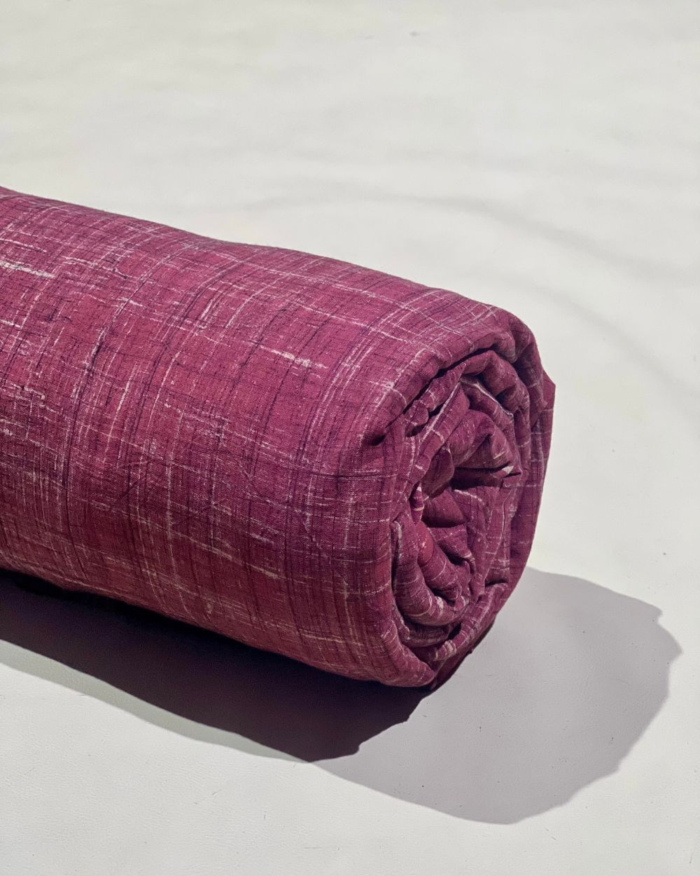 Cotton Brush Batik Plain Onion Pink Colour 44 Inches Width