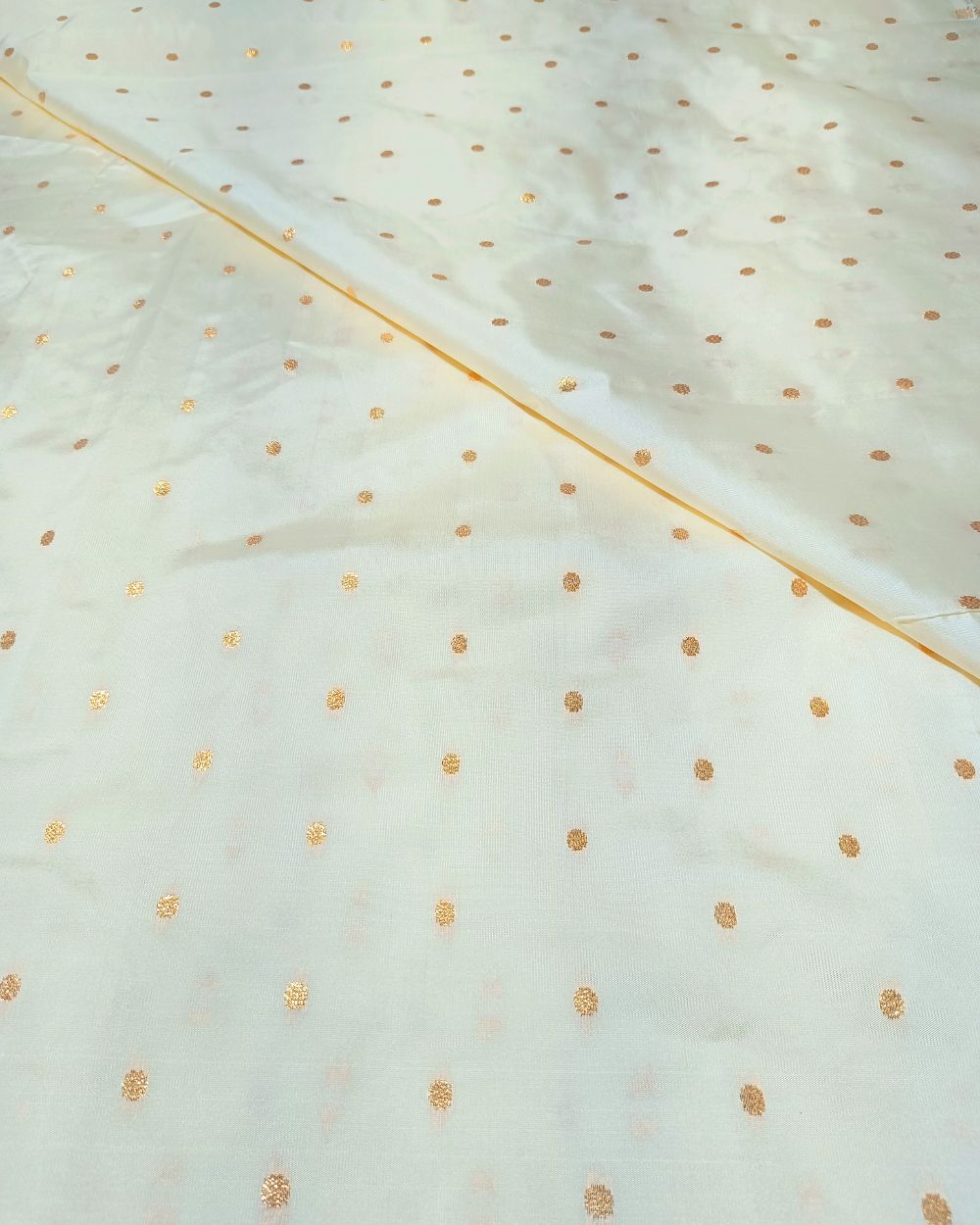 Taffeta Work Cream Colour 60 Inches Width