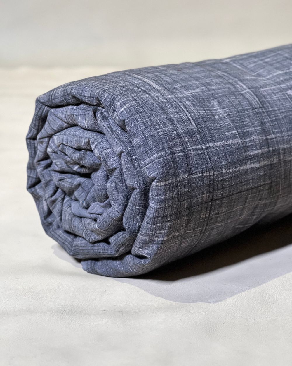 Cotton Brush Batik Plain Dark Grey Colour 44 Inches Width