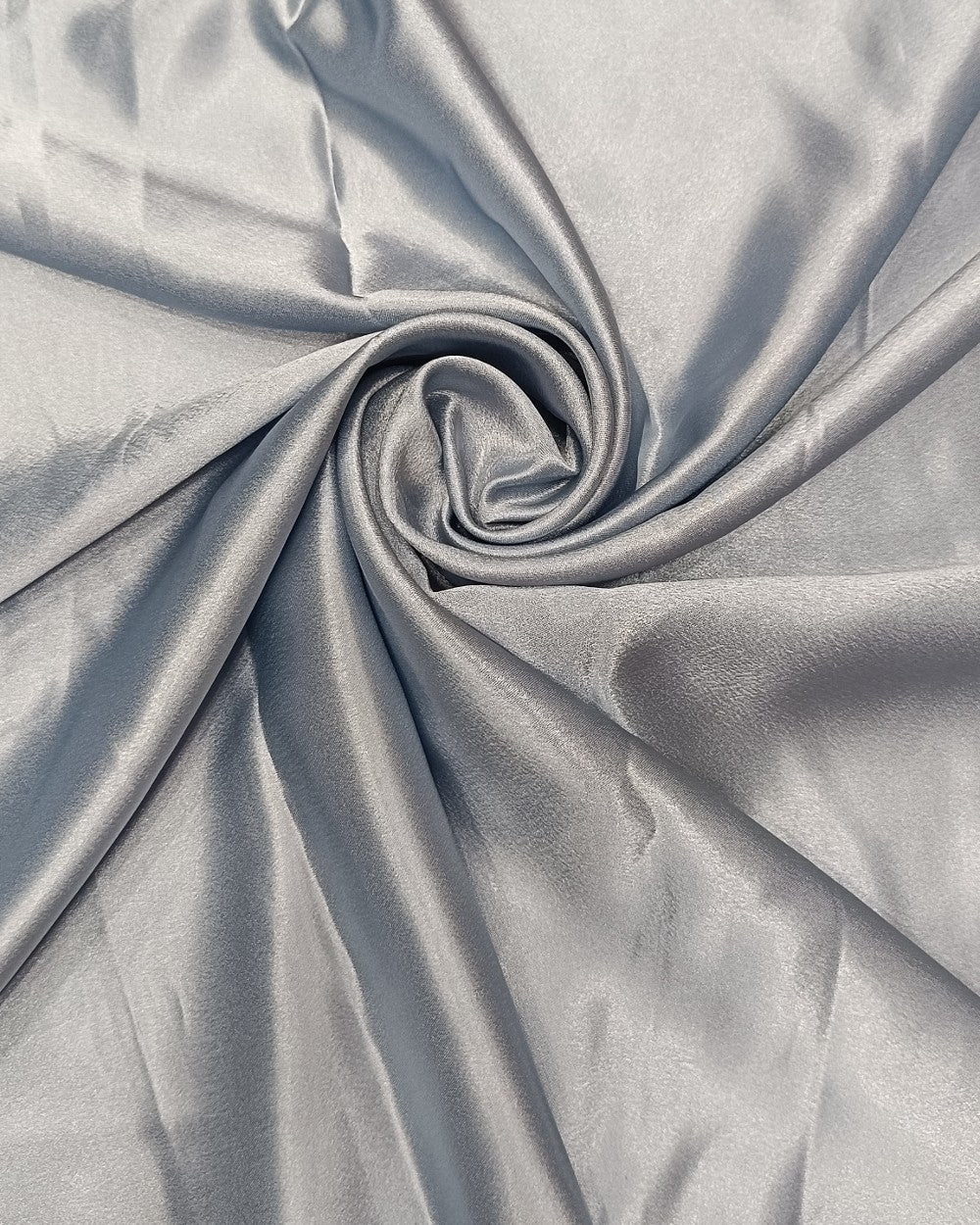 Plain German-Satin Sky Grey Colour 44 Inches Width