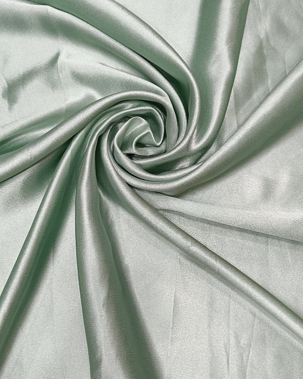 Plain German-Satin Seafoam Green Colour 44 Inches Width