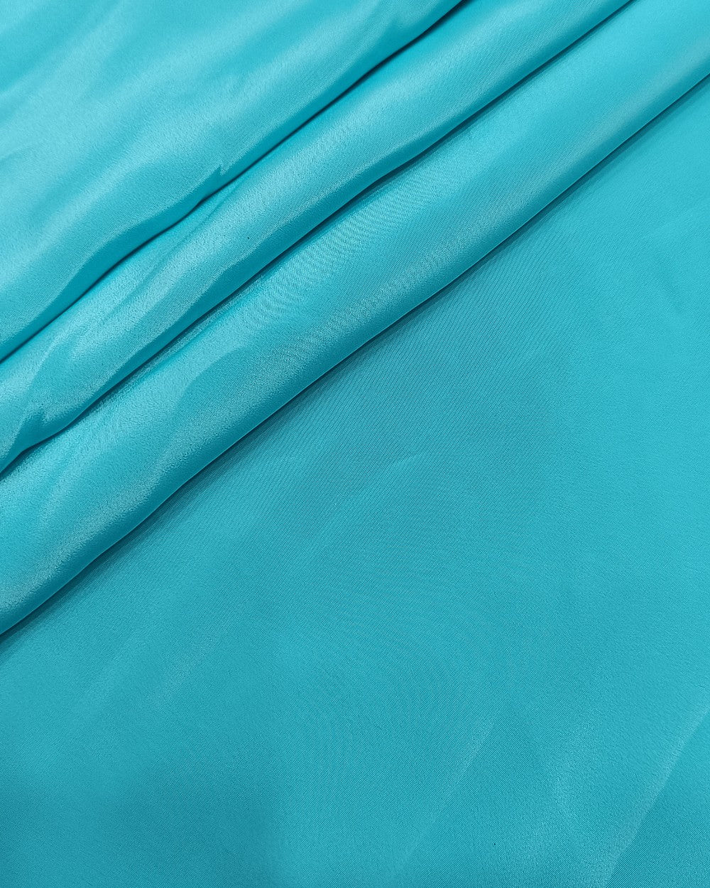 Plain French Deep Sky Blue Colour 42 Inches Width