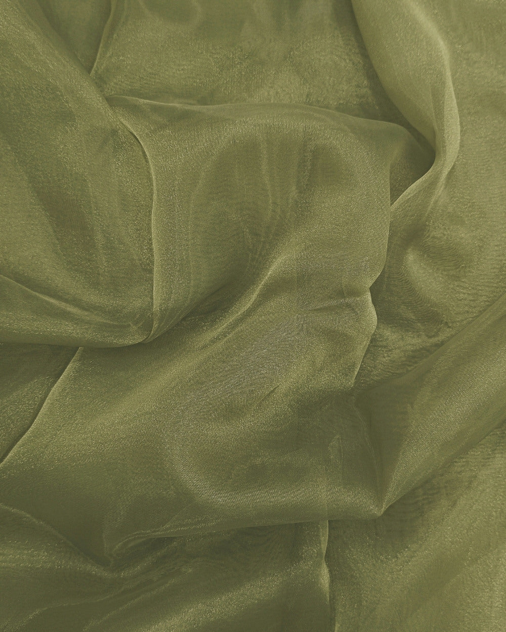 Plain Organza Lime Green Colour 45 Inches Width