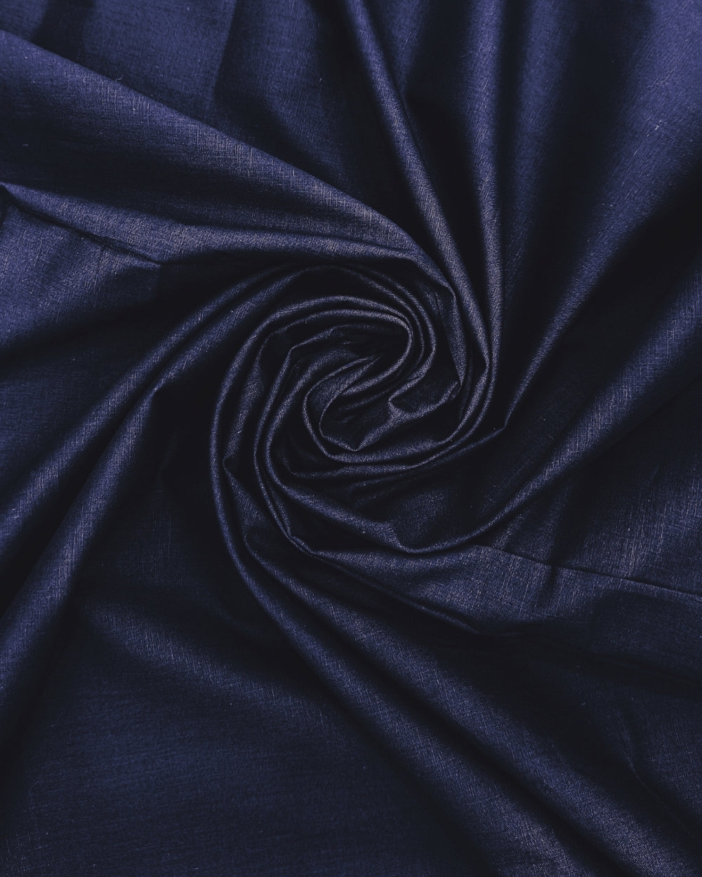 Plain Poplin-Cotton Navy Blue Colour 42 Inches Width
