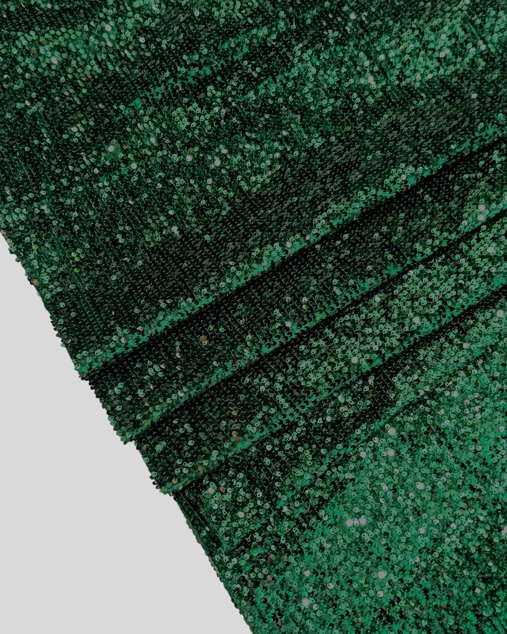 Velvet Sequin Green Colour 56 Inches Width
