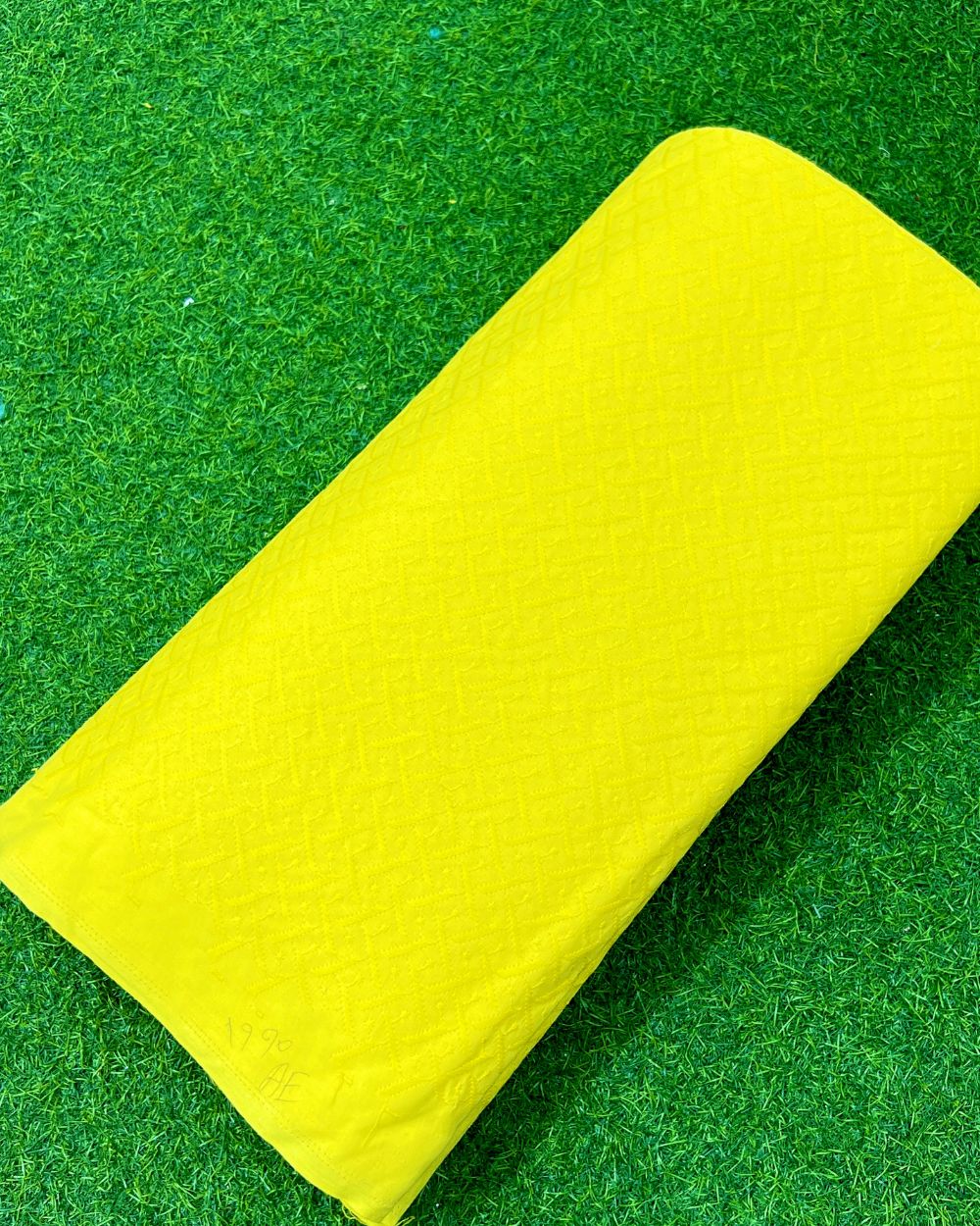 Chikankari Cotton Work Yellow Colour 42 Inches Width