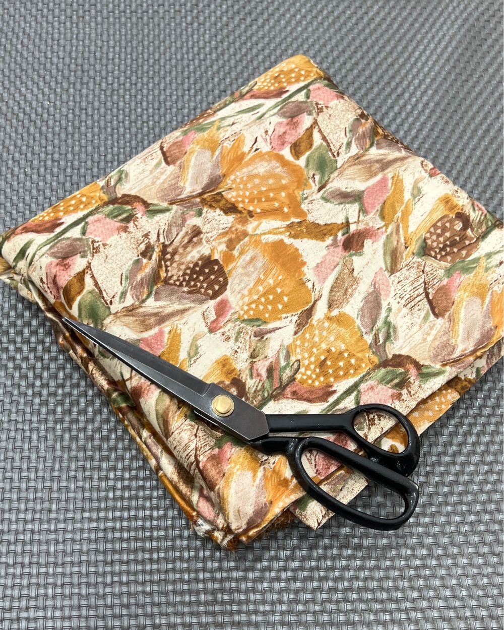 Printed Glazed Cotton Brown Colour 42 Inches Width