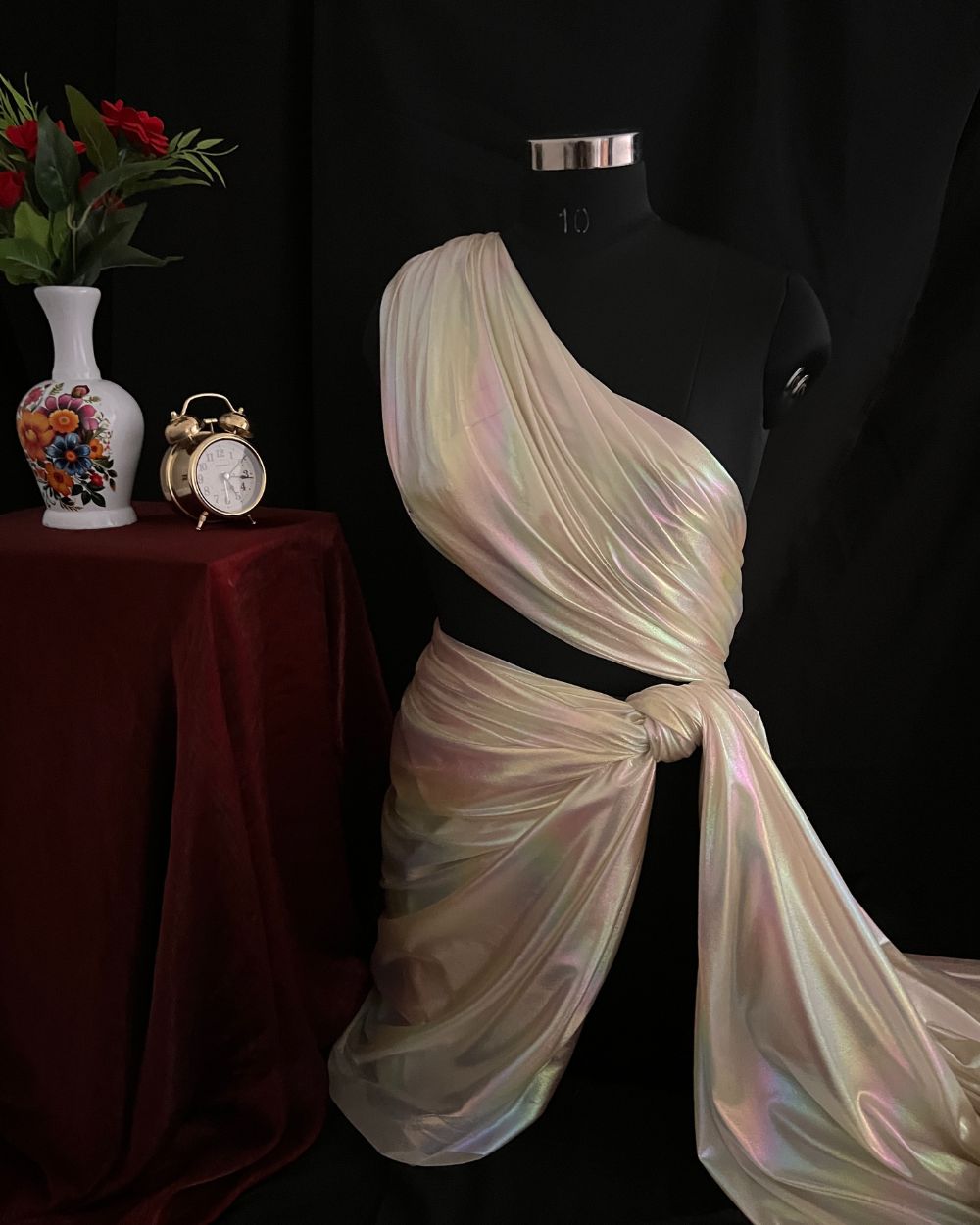 Imported Galaxy Light Peach Colour 60 inches width