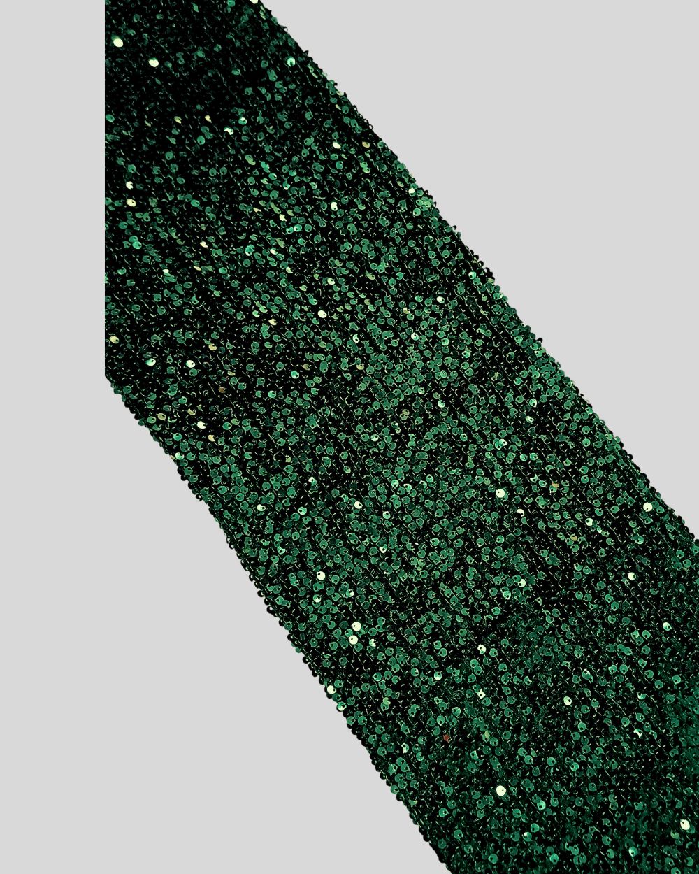 Velvet Sequin Green Colour 56 Inches Width