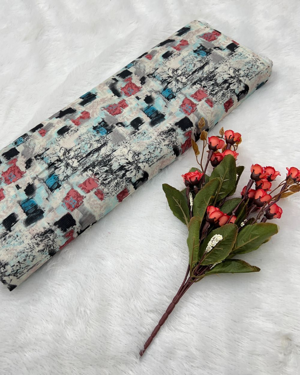 Printed Shimmer Bali Cotton Multicolor 44 Inches Width