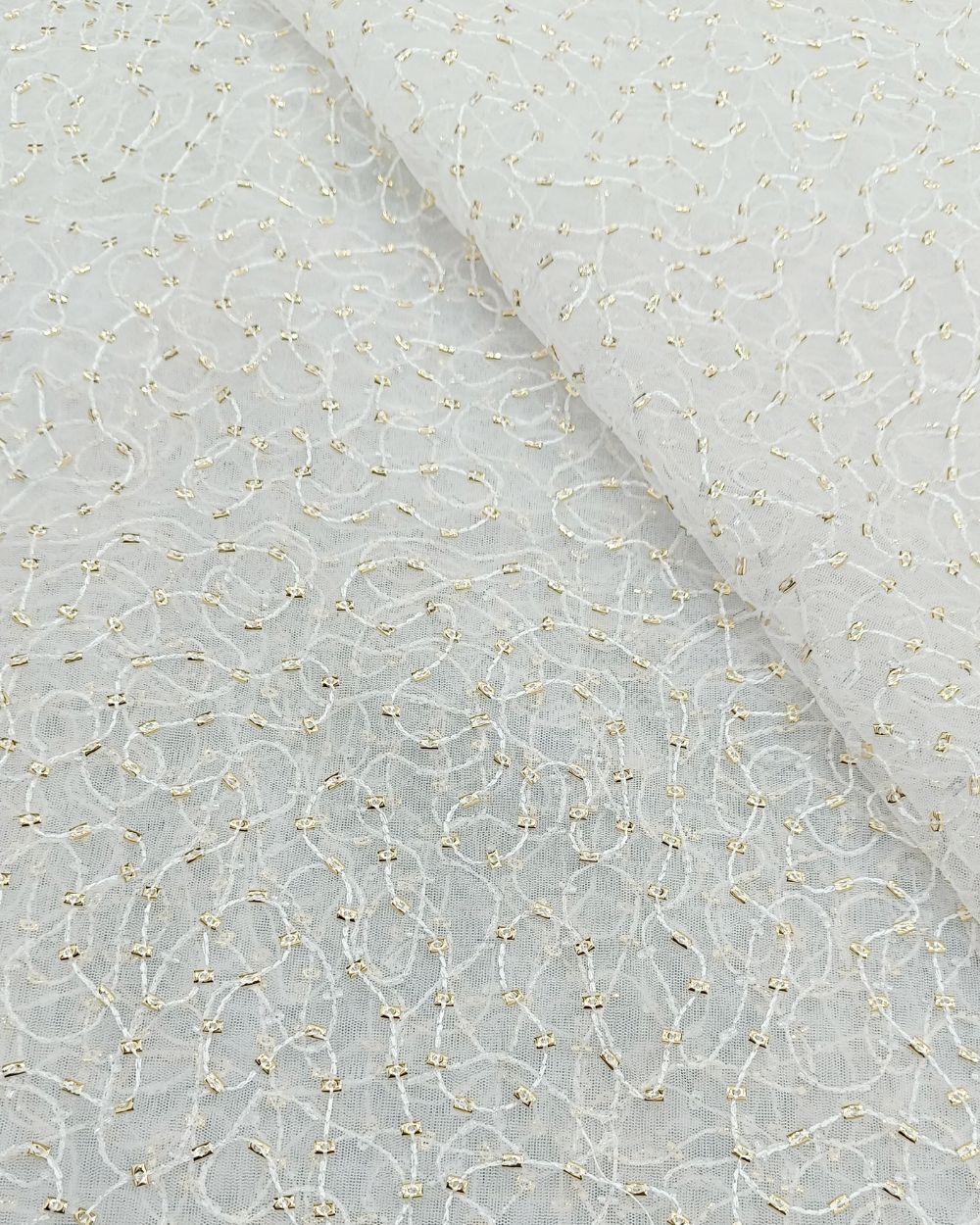 Net Work White Colour 47 Inches Width