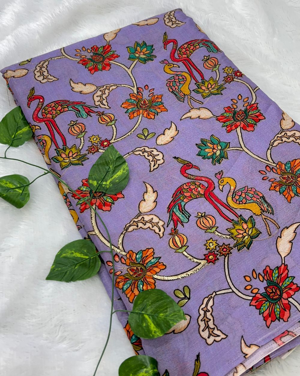 Chinnon Work Lavender Colour 45 Inches Width