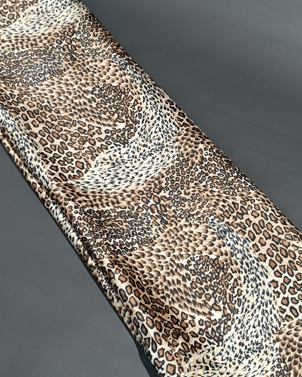 Printed Satin Coffee Colour 44 Inches Width