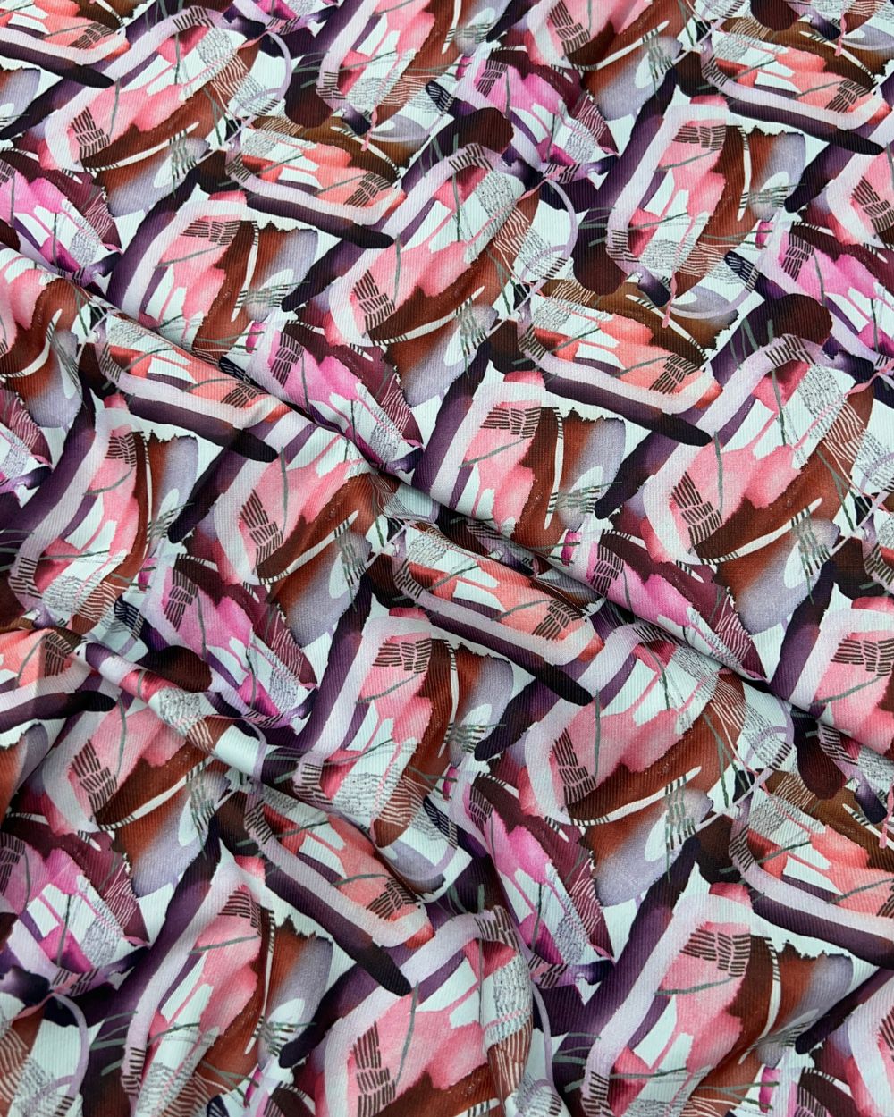 Printed Cotton Mix Pashmina Multicolor 42 Inches Width