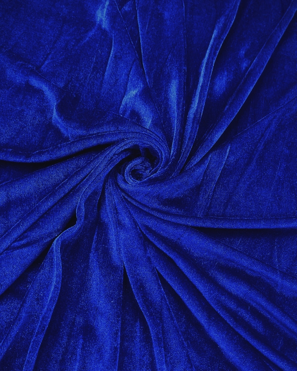 Plain Velvet Royal Blue Colour 60 Inches Width