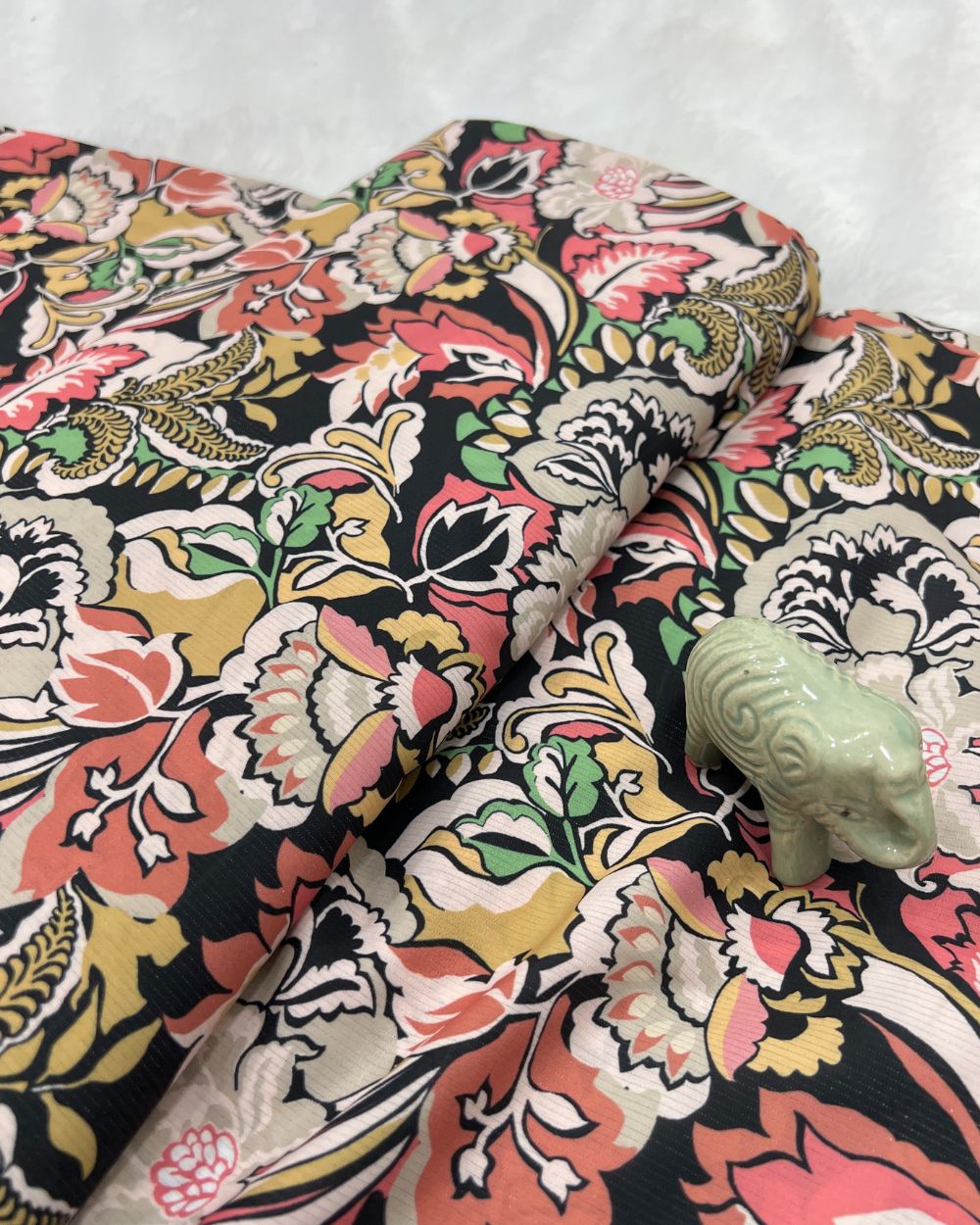 Printed Fiona La-Shimmer Multicolor 44 Inches Width