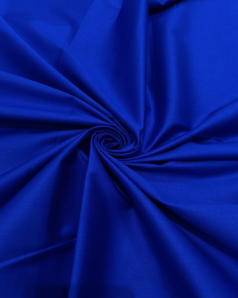 Plain Glaze-Cotton Royal Blue Colour 42 Inches Width