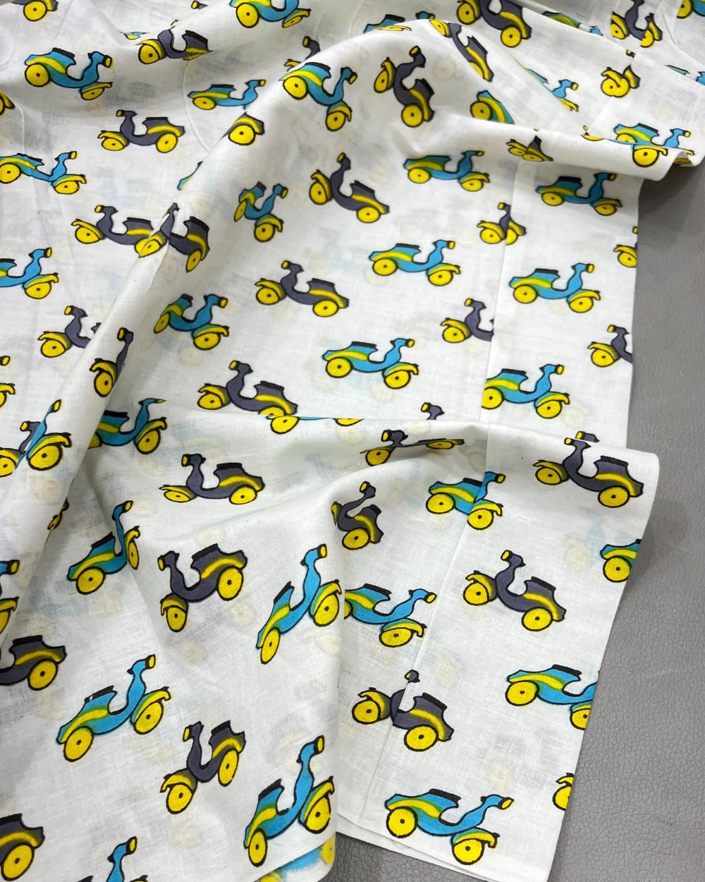 Cambric Cotton Nursery Print Multicolor 42 Inches Width