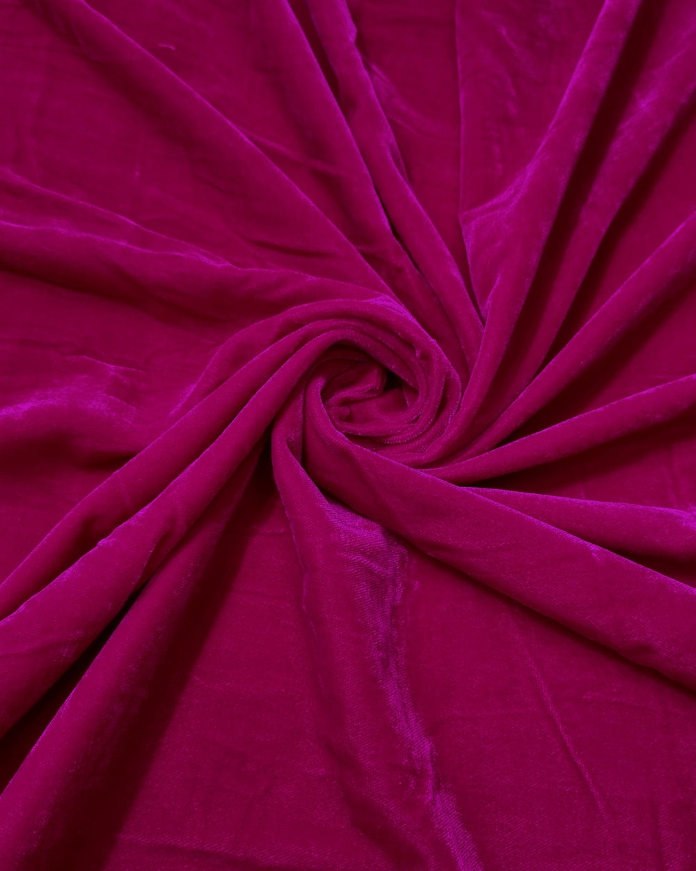Plain Premium Velvet Rani Pink Colour 42 Inches Width