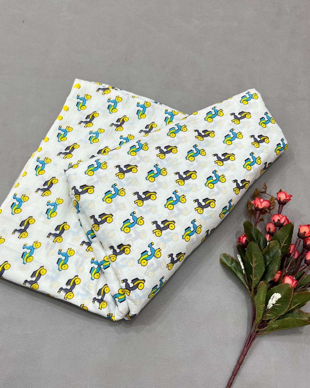 Cambric Cotton Nursery Print Multicolor 42 Inches Width