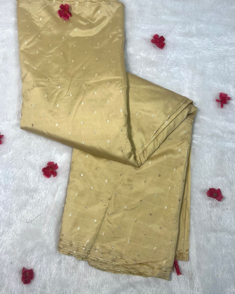 Taffeta Work Light Golden Colour 60 Inches Width