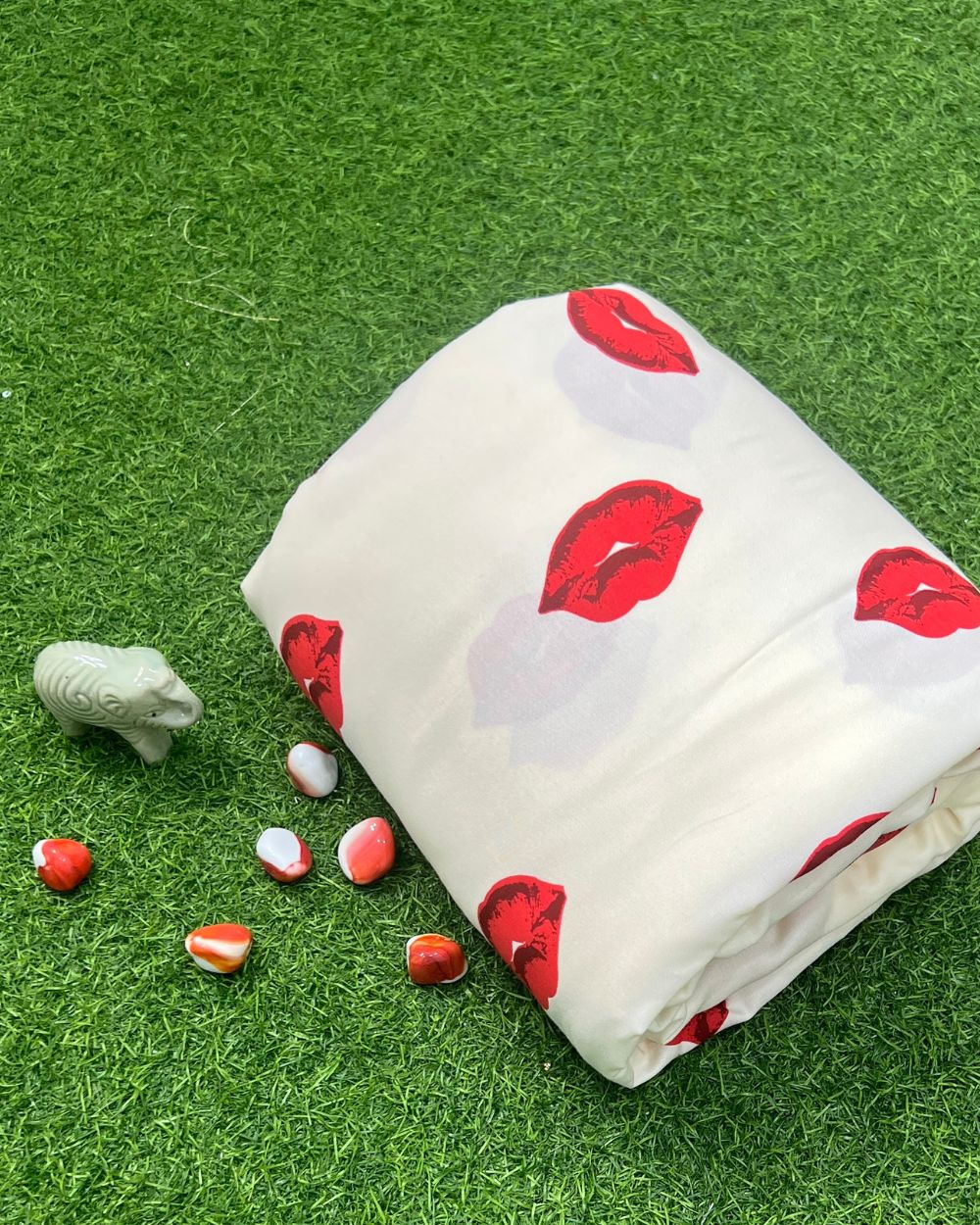 Printed Rayon White Colour 54 Inches Width