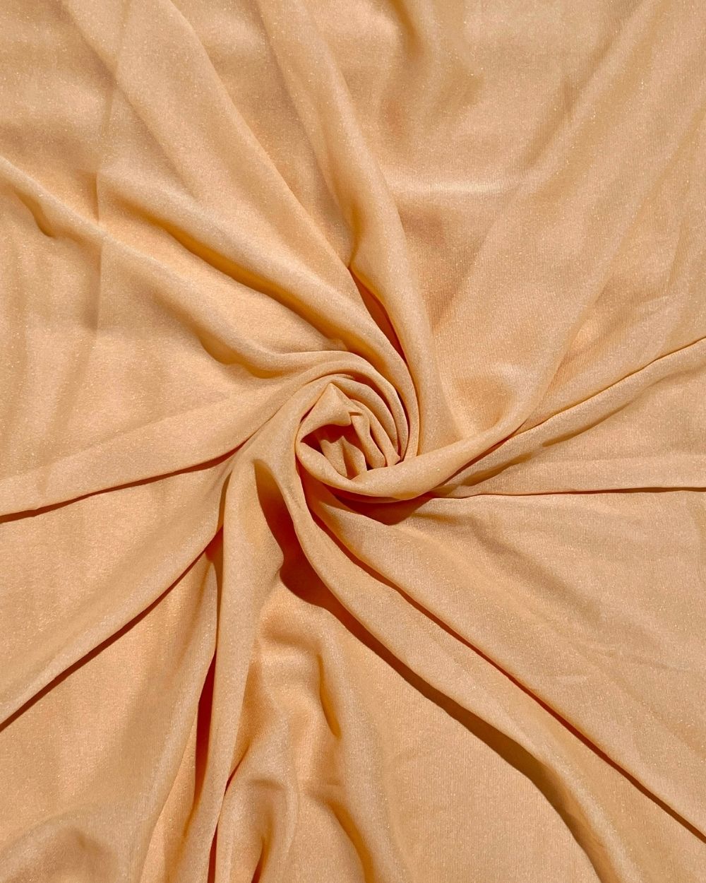 Plain Star Georgette Golden Colour 44 Inches Width