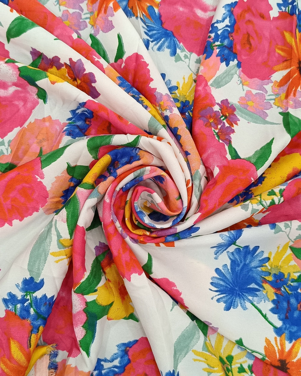 Printed Crepe Multicolor 44 Inches Width