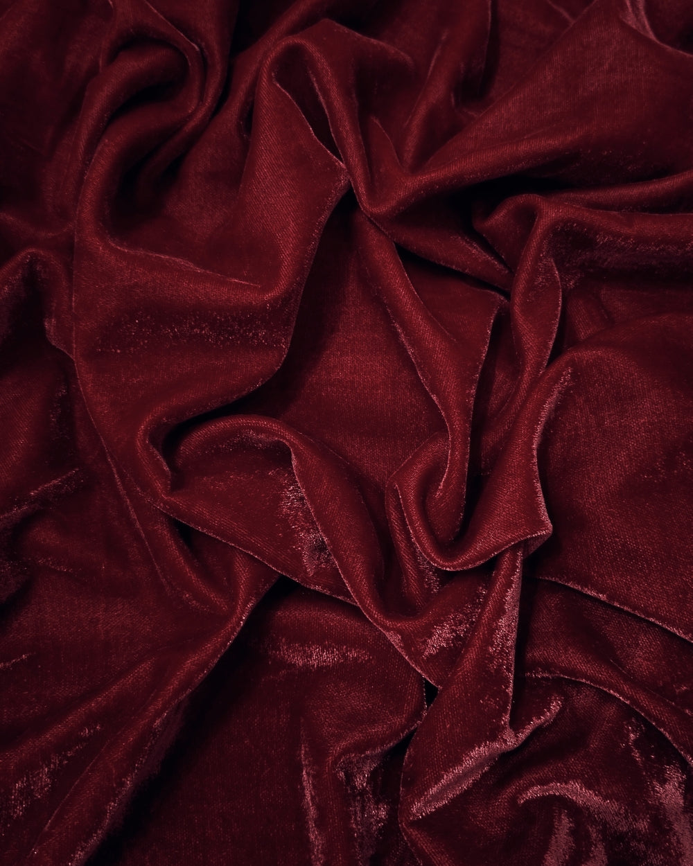 Plain Premium Velvet Maroon Colour 42 Inches Width