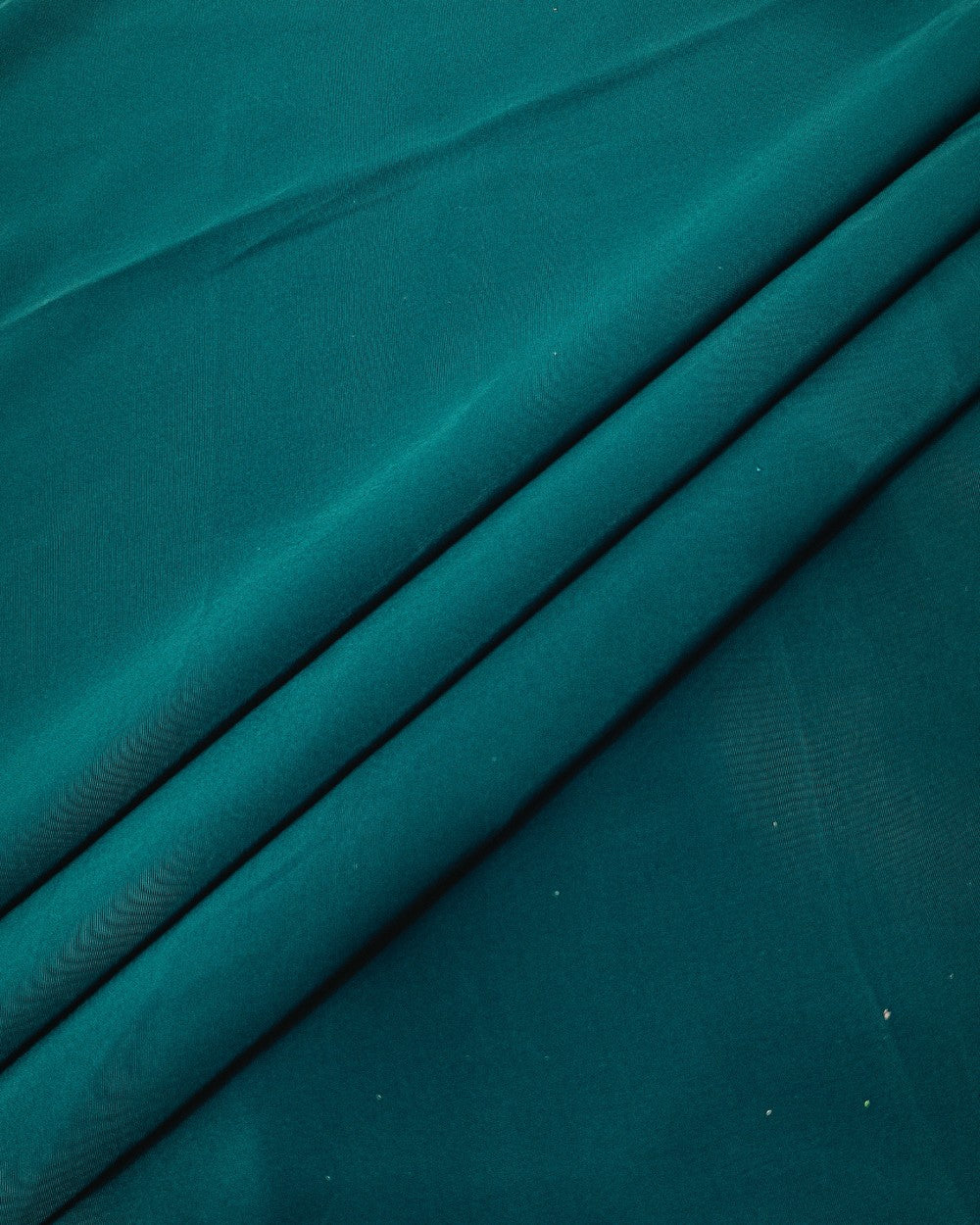 Plain French Teal Blue Colour 42 Inches Width
