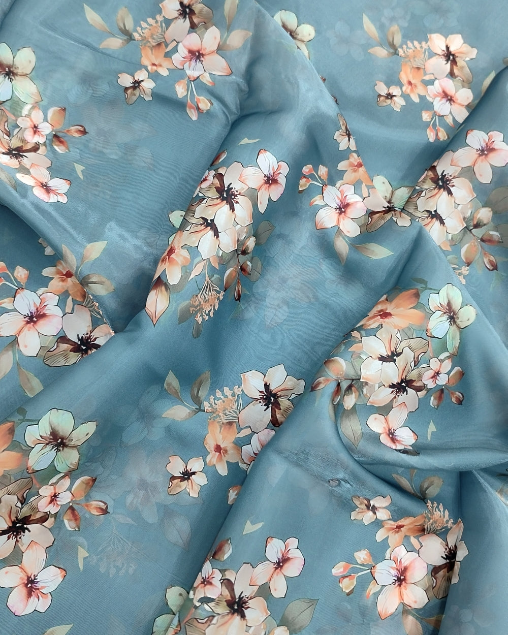 Printed Jimmy Choo Pastel Grey Colour 44 Inches Width
