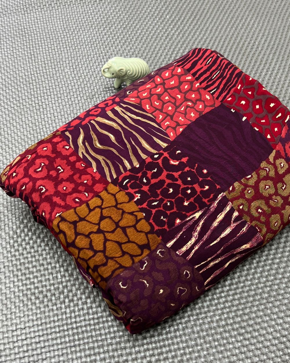 Printed Chinnon Multicolor 42 Inches Width