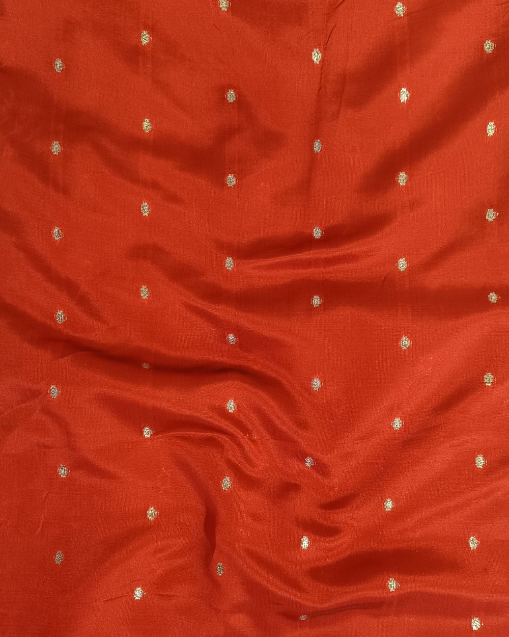 Taffeta Work Rusty Orange Colour 60 Inches Width