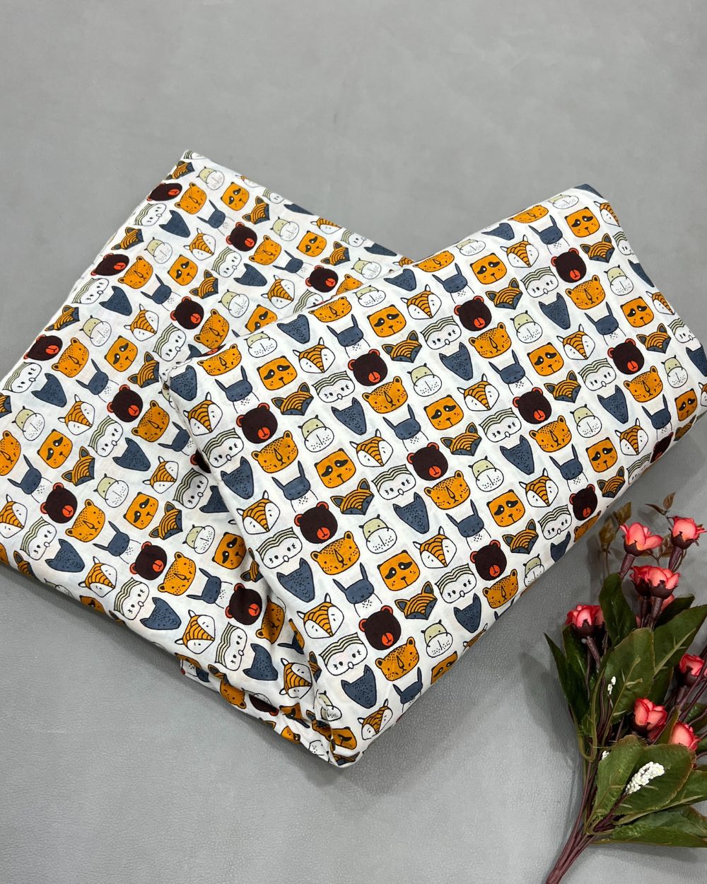 Cambric Cotton Nursery Print Multicolor 42 Inches Width