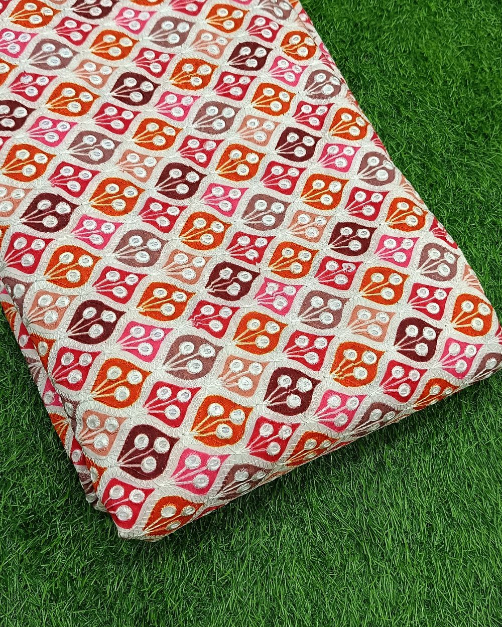 Mulberry Work Multicolor 57 Inches Width