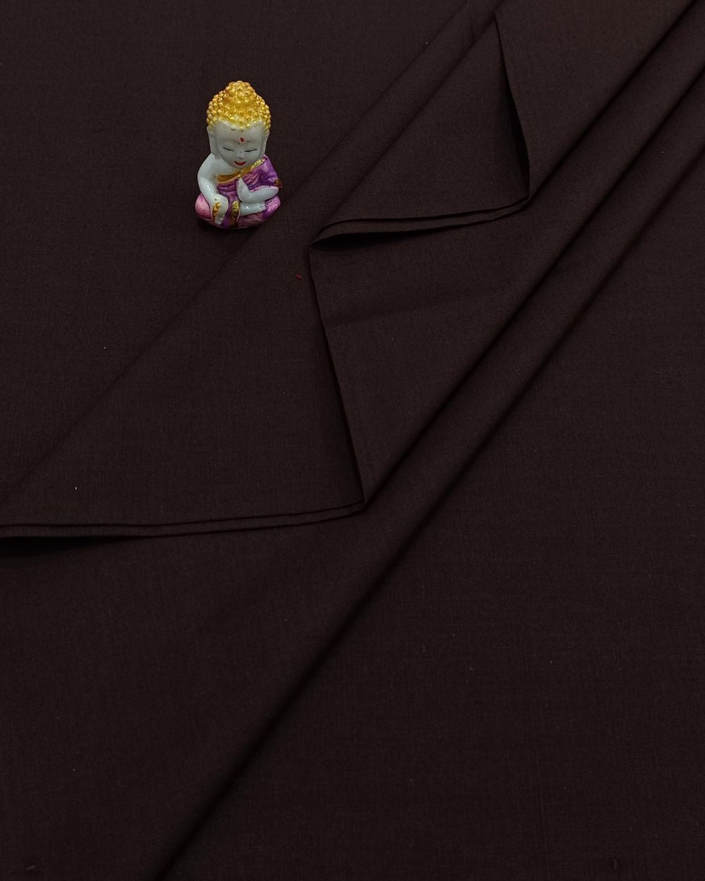 Plain Poplin-Cotton Coffee Colour 42 Inches Width