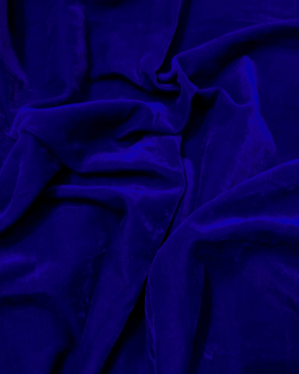 Plain Premium Velvet Royal Blue Colour 42 Inches Width