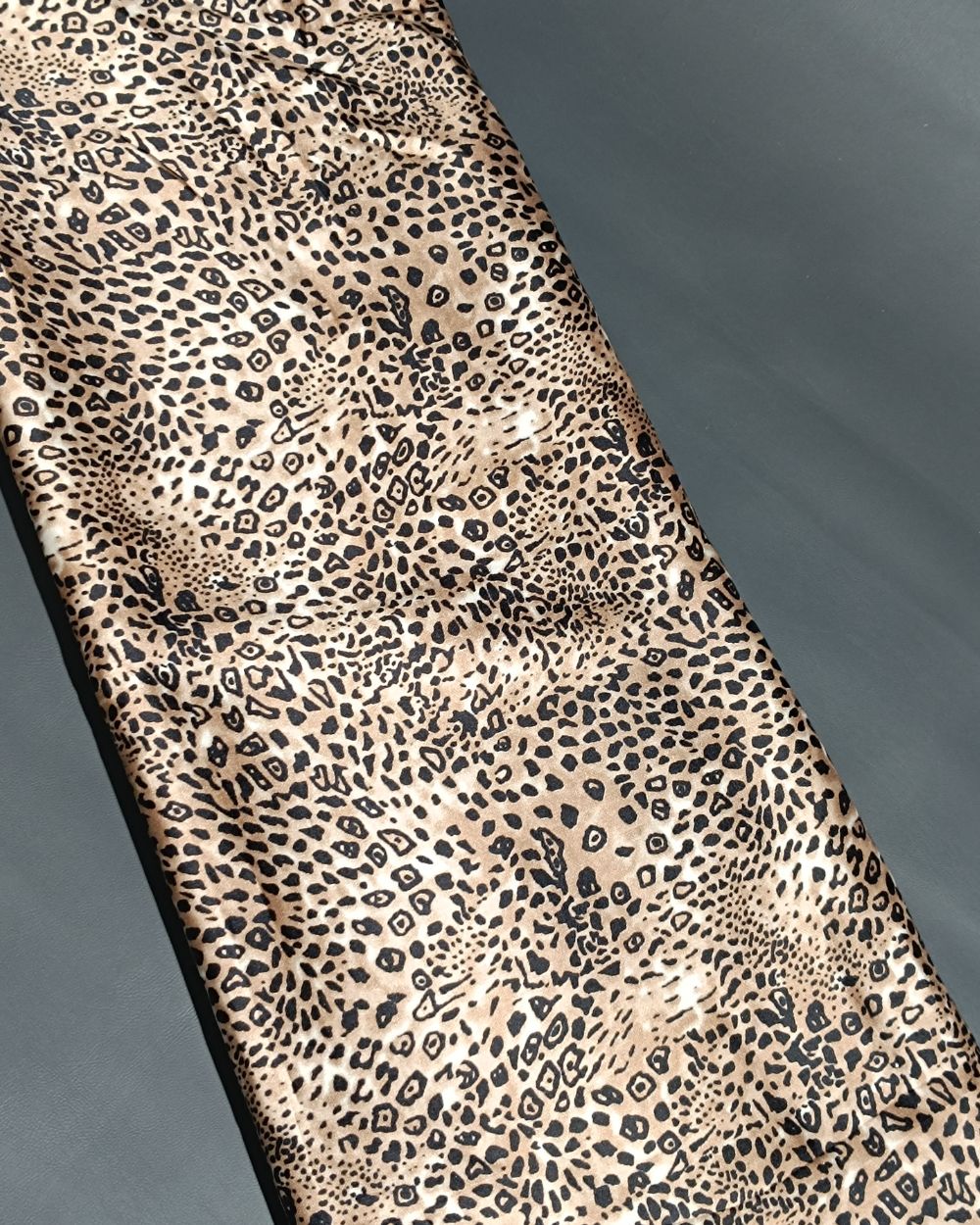 Printed Satin Coffee Colour 44 Inches Width