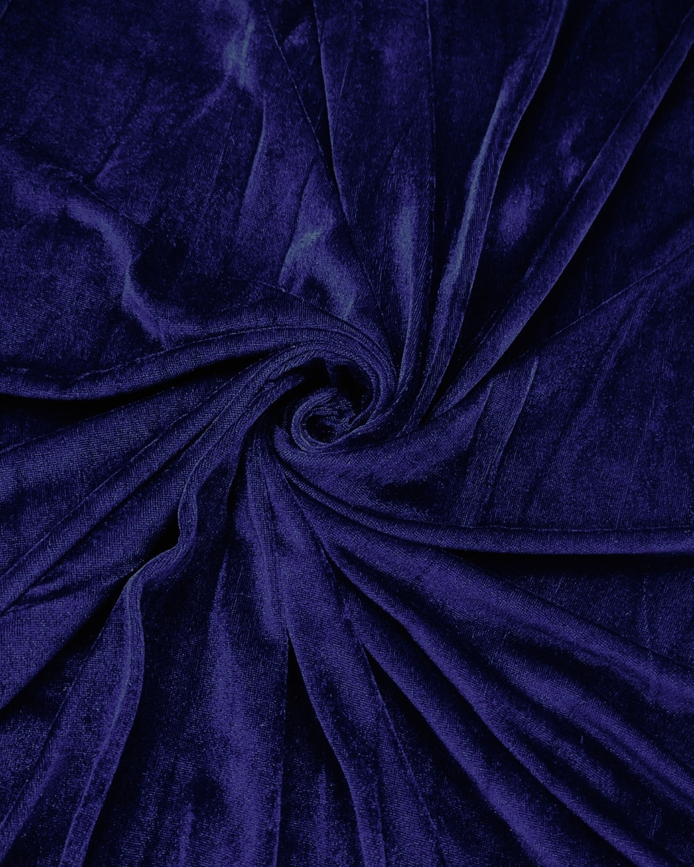 Plain Velvet Navy Blue Colour 60 Inches Width
