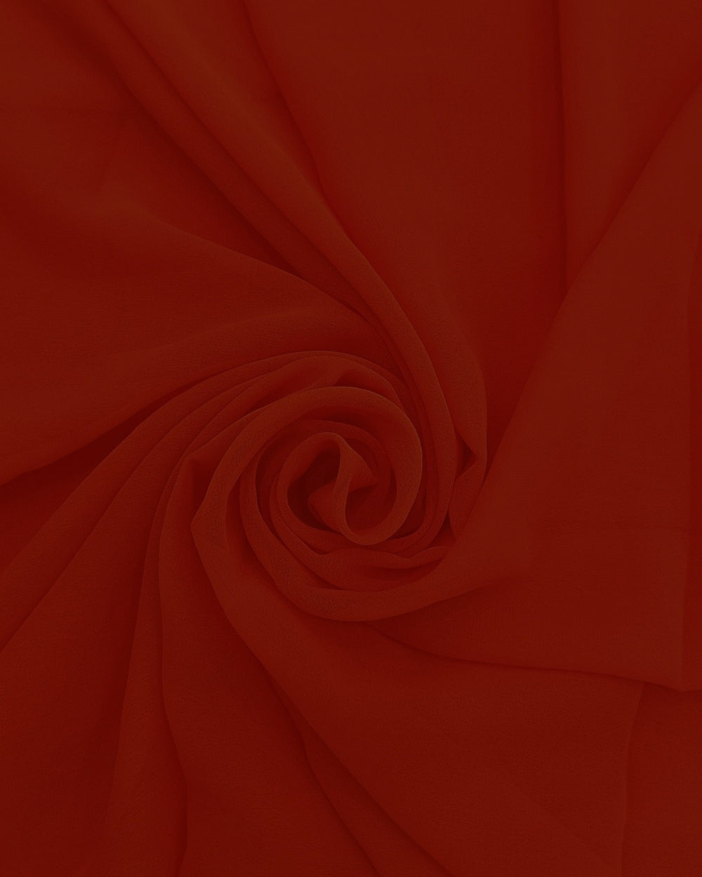 Plain Georgette Orange Colour 44 Inches Width