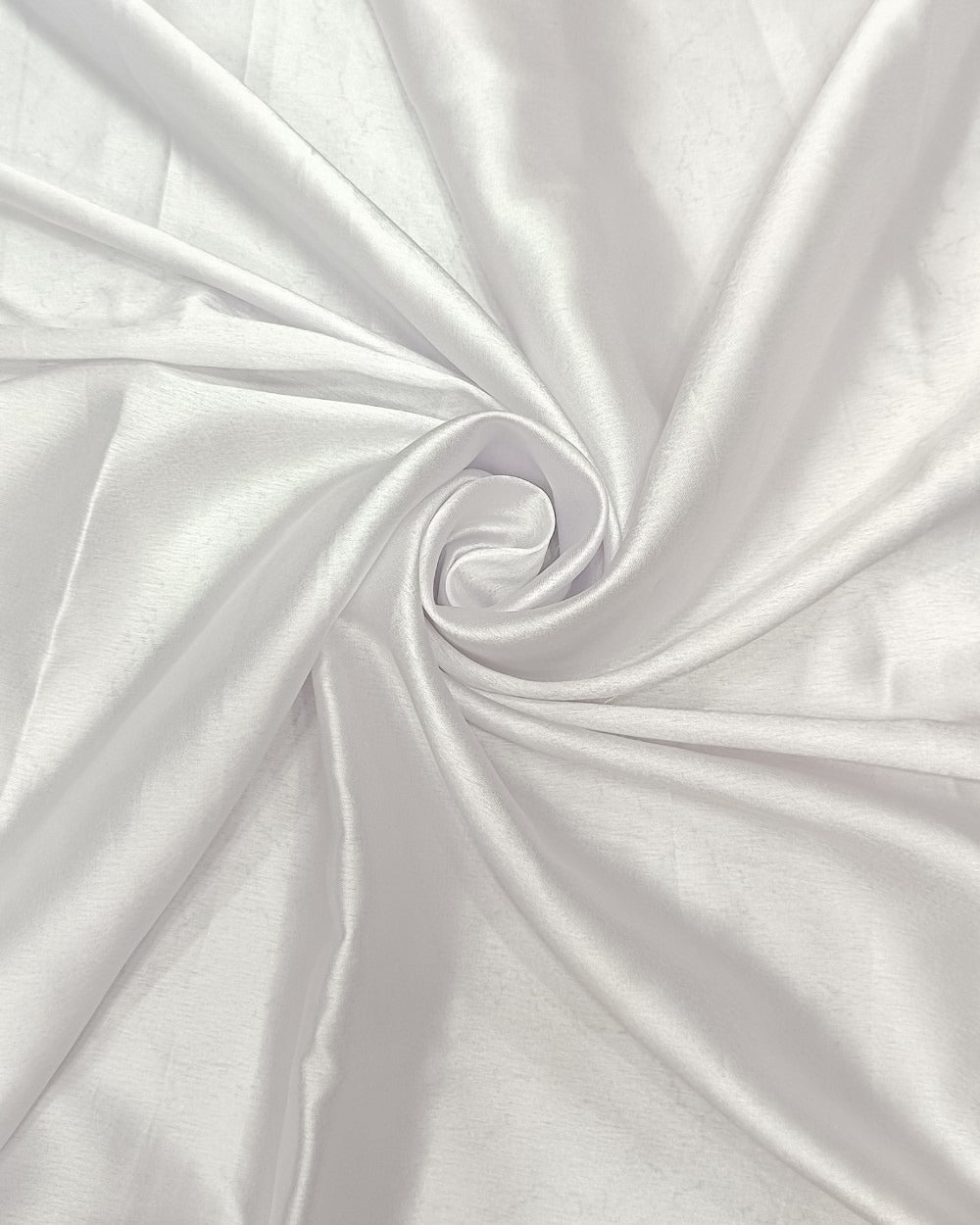 Plain Japan Satin White Colour 42 Inches Width