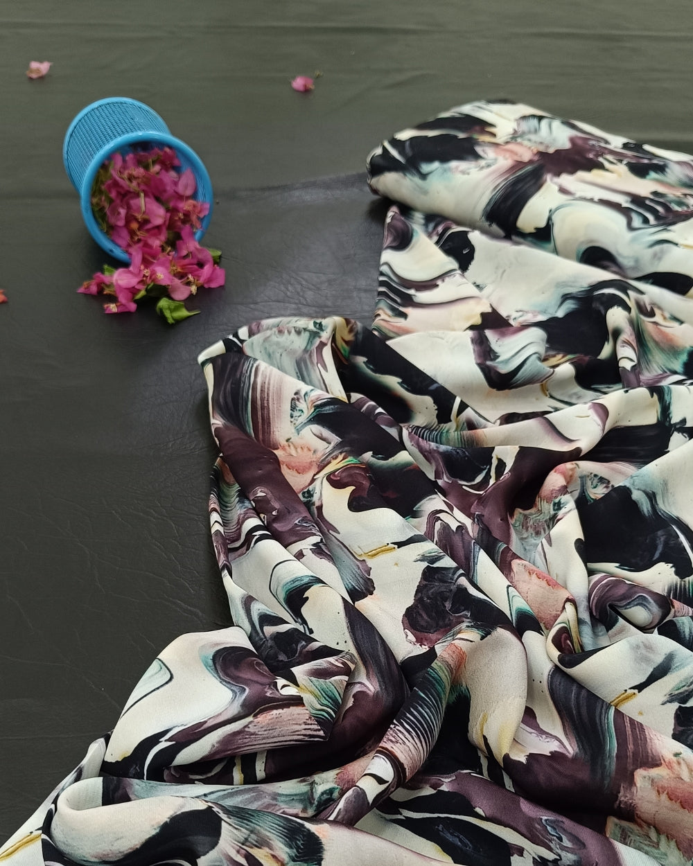 Printed Fiona Off White Colour 42 Inches Width