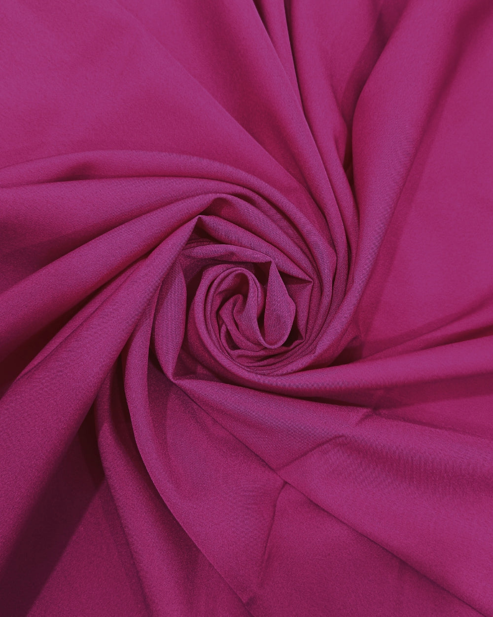 Plain Butter Crepe (American) Rani Pink Colour 42 Inches Width