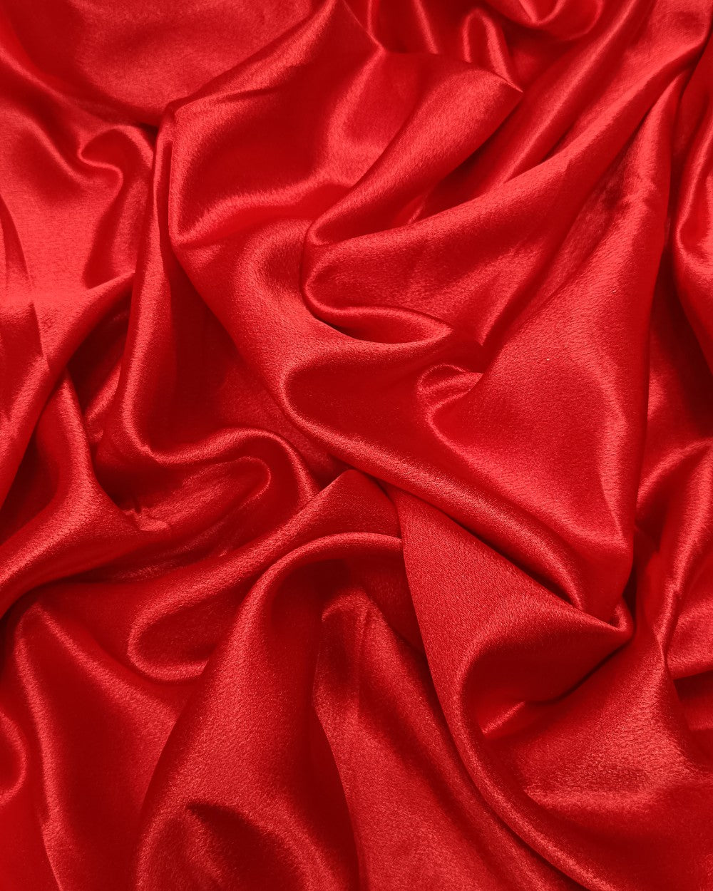 Plain German-Satin Red Colour 44 Inches Width