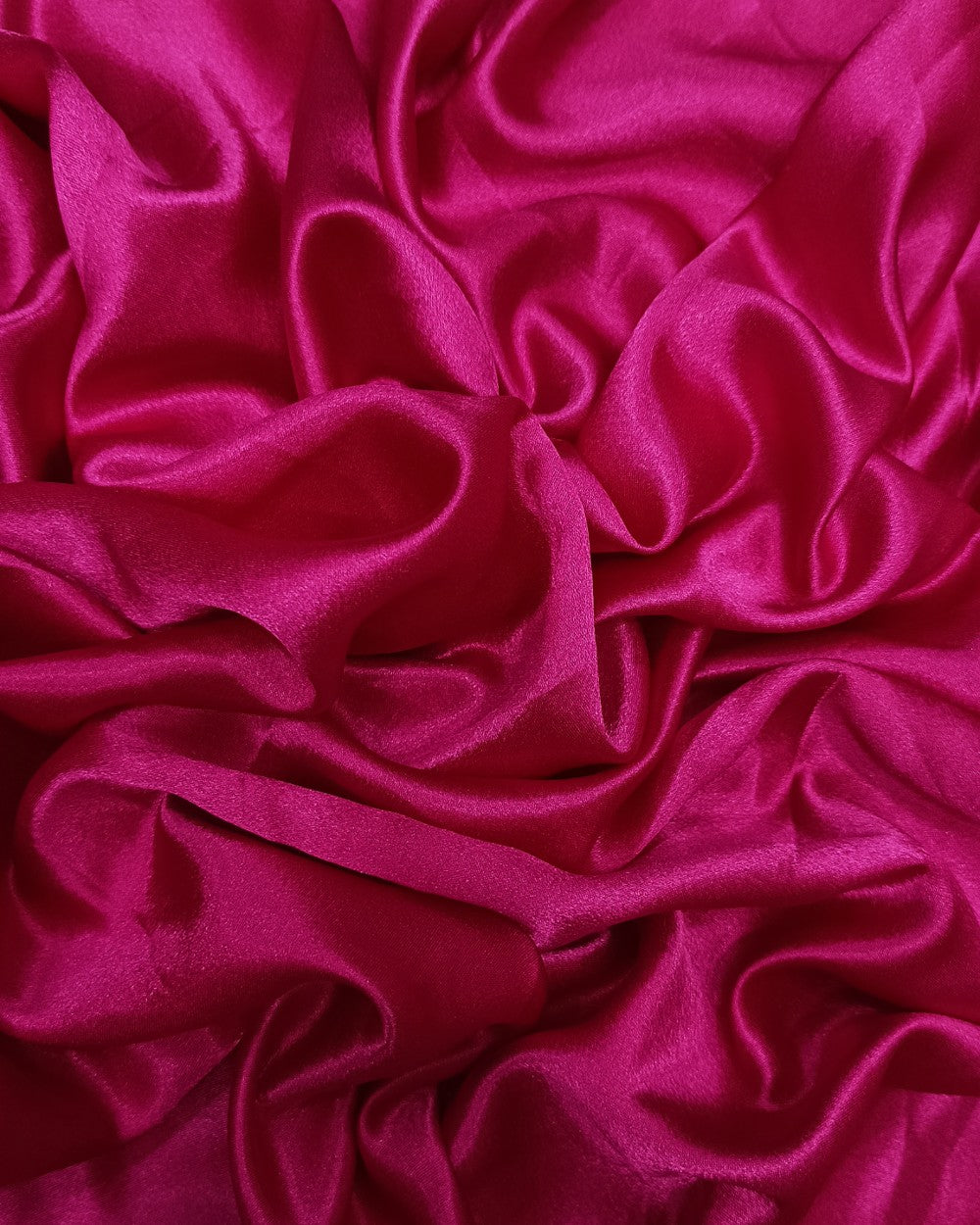 Plain German-Satin Rani Pink Colour 44 Inches Width