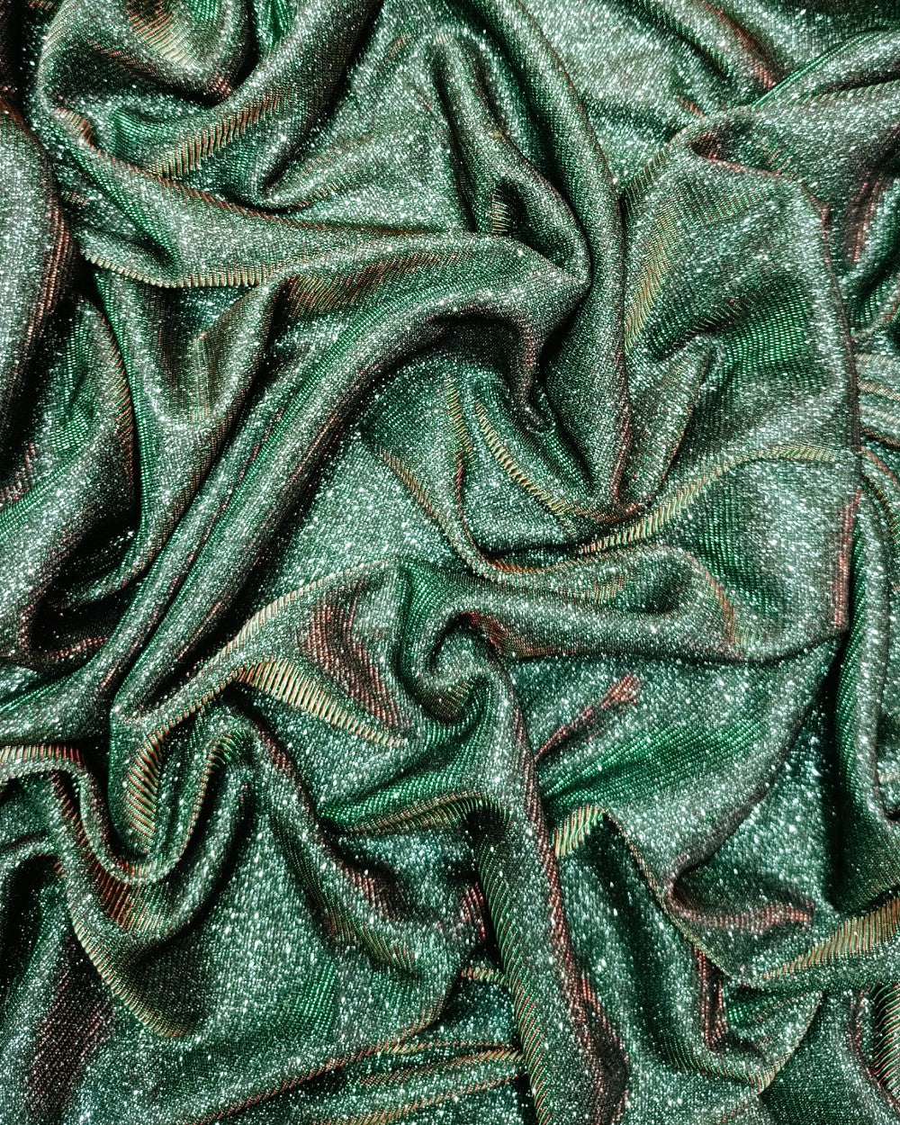 Imported Sparkle Green Colour 55 Inches Width