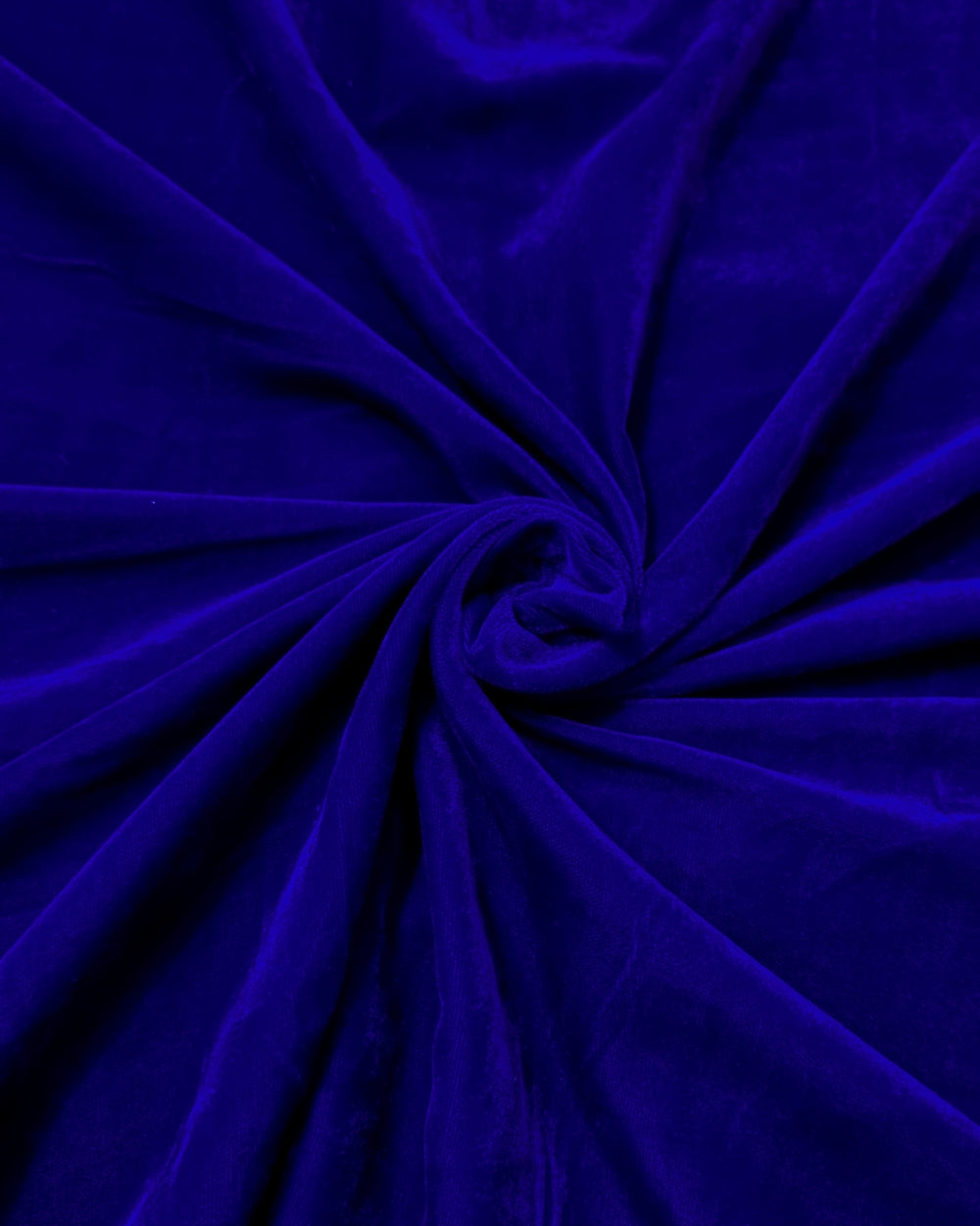 Plain Premium Velvet Royal Blue Colour 42 Inches Width